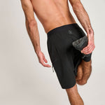 Trainingshorts Leone Black Lion ABX312 Schwarz-Combat Arena