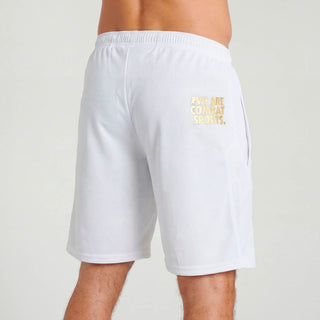 Trainingshorts Leone DNA ABX726 Weiß-Combat Arena