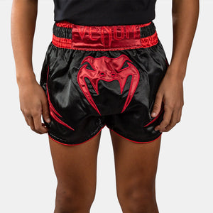 Shorts Kind kick-thai Venum Attack Schwarz-Rot-Combat Arena
