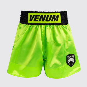 Pantaloncini kick-thai Venum Classic Evo Giallo-nero-Combat Arena