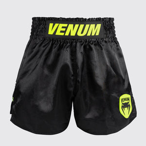 Pantaloncini kick-thai Venum Classic Evo Nero-giallo-Combat Arena