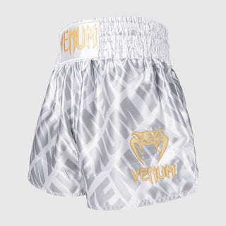 Shorts kick-thai Venum Contender XT Weiß-Silber 