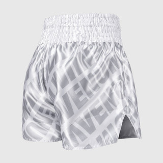 Shorts kick-thai Venum Contender XT Weiß-Silber 