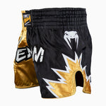 Shorts kick-thailändisch Venum Inferno 2.0 Schwarz-gold-Combat Arena