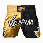 Shorts kick-thailändisch Venum Inferno 2.0 Schwarz-gold-Combat Arena