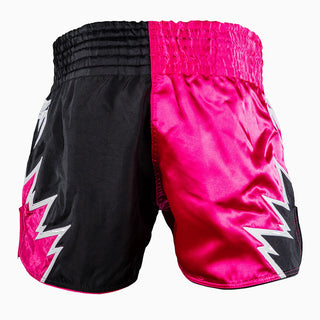 Shorts kick-thailändisch Venum Inferno 2.0 Rosa-schwarz-Combat Arena