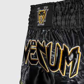 Shorts kick-thai Venum Matupa Schwarz-grau-Combat Arena