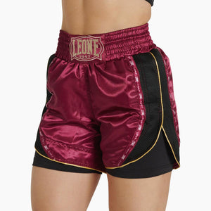 Pantaloncini kick-thai donna Leone Classic AB882 Viola-Combat Arena