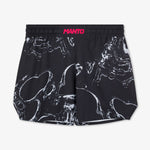 MMA Shorts Manto Flux Schwarz 