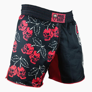MMA Shorts Pride or Die Cherry Choke 