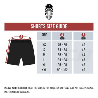 MMA Shorts Pride or Die Hang Loose