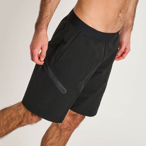 Trainingshorts Leone Black Lion ABX312 Schwarz 