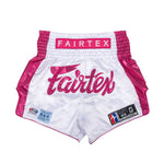 Shorts kick-thai Fairtex Pink Strike Limitierte Auflage 