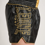 Shorts kick-Thai Leone DNA Premium AB969 Schwarz 