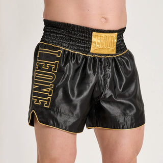 Shorts kick-Thai Leone DNA Premium AB969 Schwarz 