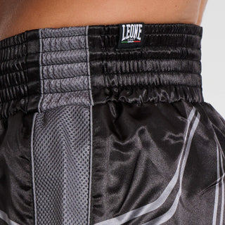Shorts kick WAKO Leone AB996 Schwarz 