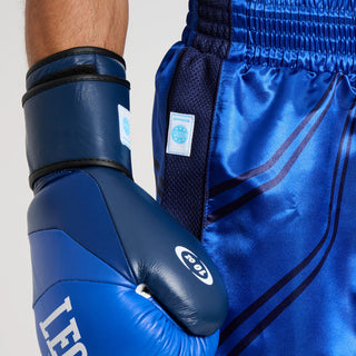 Shorts kick WAKO Leone AB996 Blau 