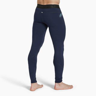 Pantaloni a compressione Leone Primal Instinct AB930 Blu-Combat Arena