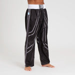 Hosen Kickboxen WAKO Leone AB992 Schwarz 