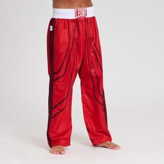Hosen Kickboxing WAKO Leone AB992 Rot 