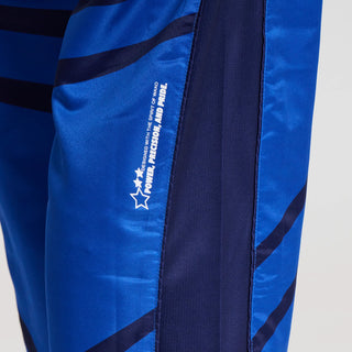 Hosen Kickboxen WAKO Leone AB992 Blau 