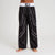 Hosen Kickboxen WAKO Leone AB992 Schwarz 