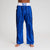 Hosen Kickboxen WAKO Leone AB992 Blau 