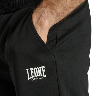 Hosen Leone Logo ABX122 Schwarz 