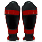 Schienbeinschoner Fairtex Competition SP5 mit Fußschützern Rot
