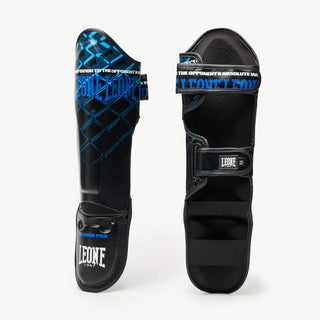 Schienbeinschoner Leone MMA Cage PT163 Blau-Combat Arena