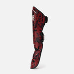 Paratibia Leone Urban Fighter PT118 Rosso-nero camo-Combat Arena