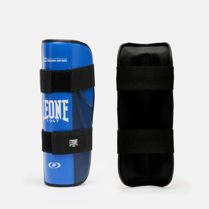 Schienbeinschoner Leone WAKO PT189 Blau-Combat Arena