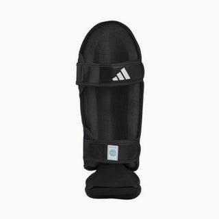 Schienbeinschoner mit Parafuss Adidas Pro Kickboxing WAKO Schwarz-Weiß 