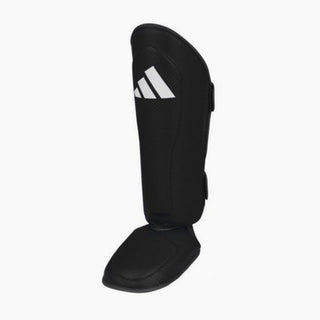Schienbeinschoner mit Parafuss Adidas Pro Kickboxing WAKO Schwarz-Weiß 