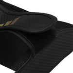 Schienbeinschoner mit Fußschutz Adidas Pro Kickboxen WAKO Schwarz-Gold 