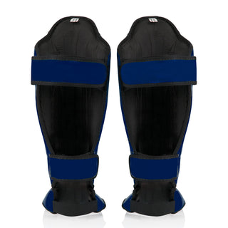 Schienbeinschoner Fairtex Wettbewerb SP5 mit blauen Fußstützen 