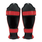 Schienbeinschoner Fairtex Wettbewerb SP5 mit Fußstützen Rot 