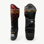 Schienbeinschoner Leone MMA Cage PT163 Rot 