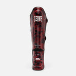 Schienbeinschoner Leone Urban Fighter PT118 Rot-Schwarz Camo 