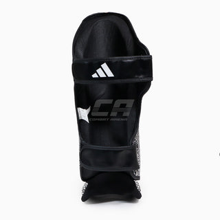 Schienbeinschoner mit Parafuss Adidas Pro Kickboxing WAKO Schwarz-Weiß 