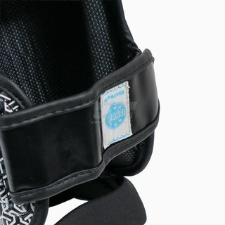 Schienbeinschoner mit Parafuss Adidas Pro Kickboxing WAKO Schwarz-Weiß 