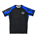 Rashguard Half Sumo Sugoi Ranked Blau-Combat Arena
