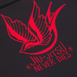 Rashguard Manto Miko Langarm Schwarz-Combat Arena