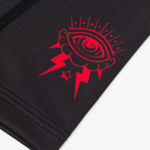 Rashguard Manto Miko Langarm Schwarz-Combat Arena