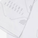 Rashguard Manto Shield Kurzarm Weiß-Combat Arena