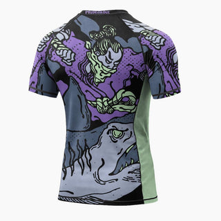Rashguard Pride or Die Dangerous Water V2 maniche corte-Combat Arena