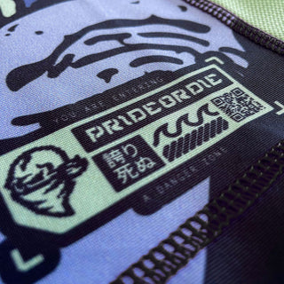 Rashguard Pride or Die Dangerous Water V2 maniche corte-Combat Arena