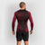 Rashguard Venum Assassin's Creed Shadows langärmlig Rot-schwarz-Combat Arena