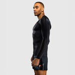 Rashguard Venum Thunder Dragon maniche lunghe Nero-Combat Arena