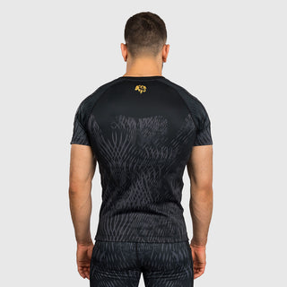 Rashguard Venum x Chimaev Wild Borz kurzärmlig Schwarz-Combat Arena